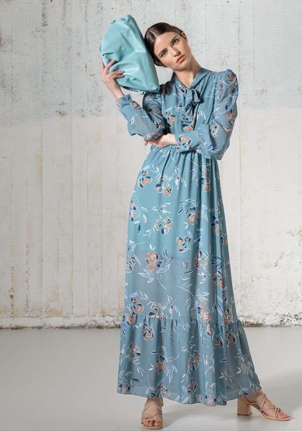 Φόρεμα floral maxi 