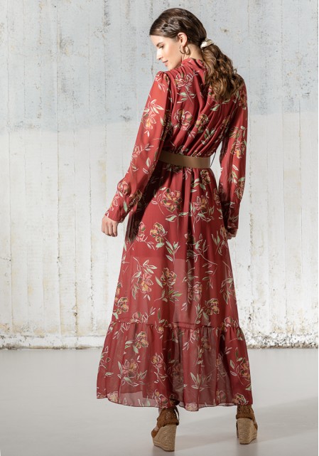 Φόρεμα floral maxi 