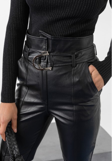 Παντελόνι leather style