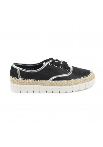 Μαύρο sneaker Aby 004