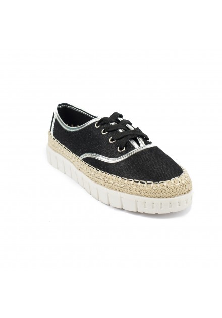 Μαύρο sneaker Aby 004
