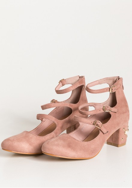 Suede flatheels