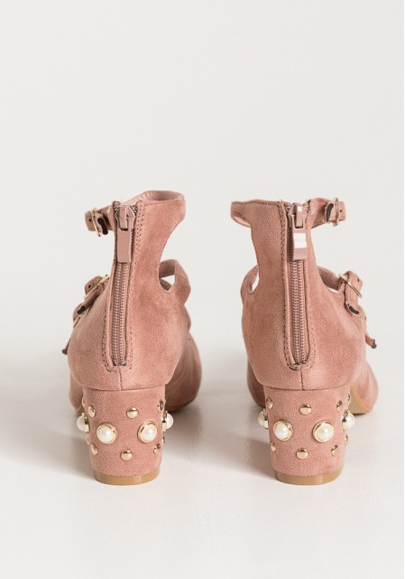 Suede flatheels