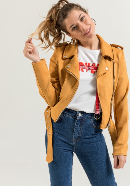 Suede  Jacket